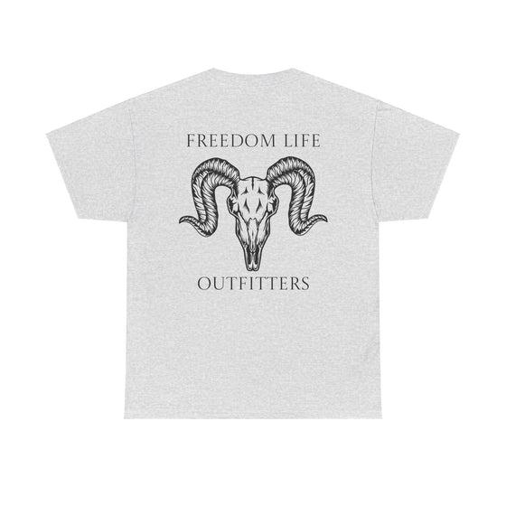 Freedom Life Ram Skull T-Shirt