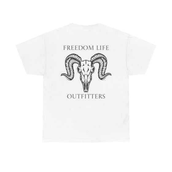 Freedom Life Ram Skull T-Shirt