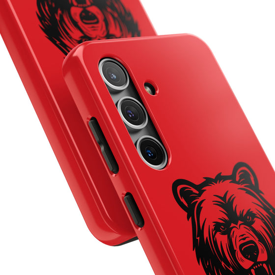 Freedom Life Blood Red Grizzly Tough Phone Case