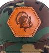 Lather Patch Hat, Snapback Hats, Richardson 112, Hunting Hats, Hunting, Hunting Gear, Hunting Clothing, Leather Patches, Custom Leather Patch Hats, Hunting, Handmade, American Made, Leather, Turkey Hunting Gear, Turkey Hunting, Turkey Hat